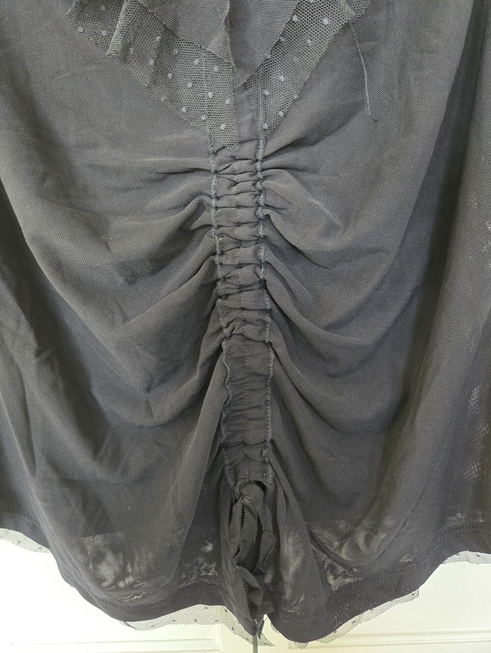 NWT Maeve Tie-Front V-Neck Top - Picture 6 of 7
